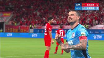 补时绝平!海港1-1英博 李新翔替补救主斯坦丘点射魏震失点 补时绝平!海港1-1英博 李新翔替补救主斯坦丘点射魏震失点